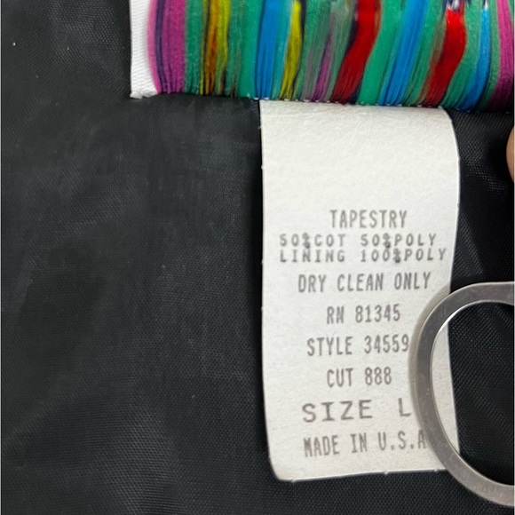 Vintage Equestrian/Horse Theme Vest- Size L - Picture 4 of 6